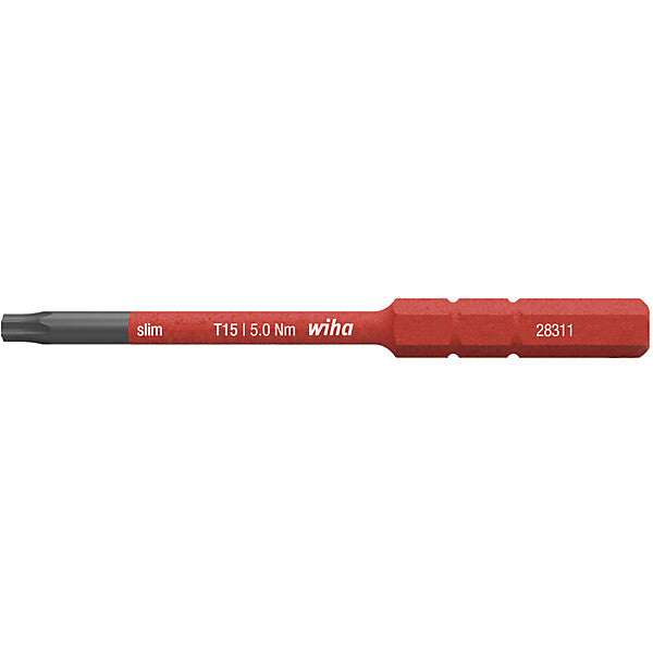 Wiha 6-rund Schraubendreher SoftFinish electric 2831-15 T15x75